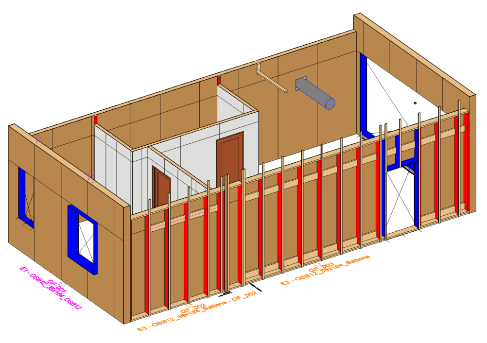 Revit® | hsbFraming with hsbDesign